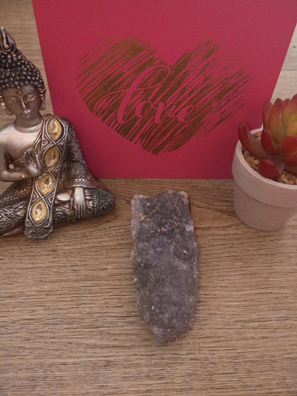 Black Amethyst Crystal Cluster From Brazil - Picture 6 of 10